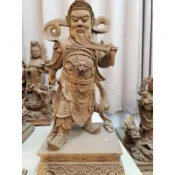 【修緣佛像文物館】1尺3關聖帝君 紅豆杉 神像 佛像 神明 宴王 佛具 神桌 佛桌 神明櫥 佛櫥