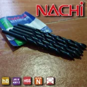 【含稅】日本NACHI◆HSS規格:0.2mm~5.1mm LIST 500【單支販售】高鈷直柄鑽頭、鐵、鋁、銅、木質