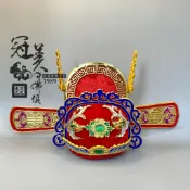 手工紙帽 狀元帽 田都元帥 文昌帝君 虎爺 錢龜 米龜