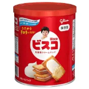 *貪吃熊*日本 固力果 Glico 餅乾保存罐 保存罐 防災餅乾 乳酸菌餅乾 戶外 露營 登山  夾心餅乾 奶油夾心餅乾