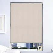 【特力屋】清朗半透光彈簧捲簾90cmx180cm米色