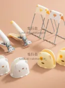 廚房防燙夾取碗夾不銹鋼夾碗器夾盤器夾菜隔熱防燙三件套【步行者戶外生活館】