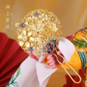 小胖達生活百貨 媽祖娘娘天上聖母女神神尊配飾手工團扇九天玄女尾狐仙娘娘迷你小扇子