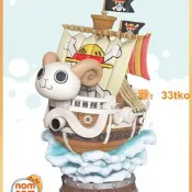 獨家gk白模海賊王黃金梅利號3d打印磨形白模上色練習高顏值