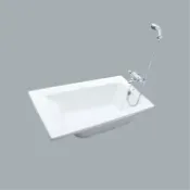 Homebox 好博家 online Store HCG無牆壓克力浴缸(不含水龍頭)140x75x43cm /F2494
