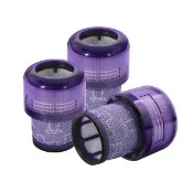 【Mitewithmom 蟎著媽】濾網3入組(適用Dyson 戴森 SV18 SV52 吸塵器 Digital Slim Fluffy 集塵濾網)