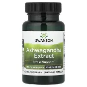 【iHerb】Swanson Vitamins, 南非醉茄提取物，標準化，450 毫克，60 粒膠囊