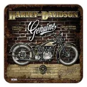 【德國Louis】H-D哈雷杯墊 HARLEY DAVIDSON軟木茶杯啤酒杯墊 摩托車重型機車重機禮品10014668