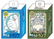 凱倫日貨旗艦店 (附發票) 日本限定〉〉神秘壓克力透明撲克牌 多啦A夢 龍貓 神隱少女