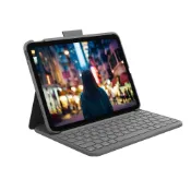 (店+)【Logitech 羅技】Slim Folio 輕薄鍵盤保護套 - iPad 10代專用