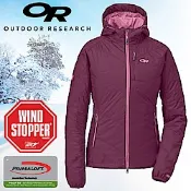 Outdoor Research 女 頂級超輕高抗水連帽保暖科技羽絨外套_紫
