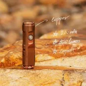 ★樂岳坊☆RovyVon Aurora A9/銅 可充電鑰匙扣手電筒