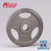 【Fitek健身網】10KG 奧林匹克槓片一片／10公斤手抓孔槓片單片／2英吋大孔徑鑄鐵槓片／舉重、健力、重量訓練