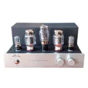 全新現貨 老陳膽機KT88-K1甲類純膽機手工發燒電子管 HIFI音響功效