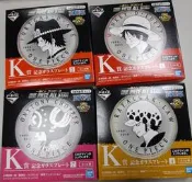 (代理版)一番賞 航海王/海賊王 劇場版 ONE PIECE ALL STAR  K賞 紀念玻璃盤 羅/喬巴/魯夫/艾斯