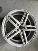 阿傑 全新庫存鋁圈 改裝鋁圈 17吋 5孔100 7.5J ET38 Vossen CV5 只有1個 不含胎2100