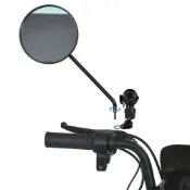 MIO MiVue M655 Plus U型固定座金剛王夜視加強版支架環繞減震座皮革環繞減震固定座兩件式快拆環狀固定座組