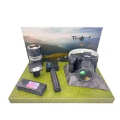 (店+)【雋永紙藝】紙紮攝影相機情境組 紙紮3C/紙紮相機/紙紮gopro/紙紮單眼相機/殯葬用品 百日
