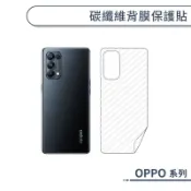 碳纖維背膜保護貼 OPPO Reno 11 10 8 7 6 6Z 5 5Z 4 2 Find X5 X3 X2 Pro