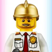 LEGO 60110 City 樂高 城市 消防局 救援 救災 救生 救火員 救難員 消防員 滅火員 長官 隊長 局長