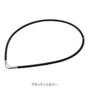 棒球世界全新RAKUWA 磁性鈦項圈特價銀色phiten