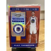 2019-20 NBA Contenders Optic 球員卡 Klay Thompson 球卡 Curry 勇士