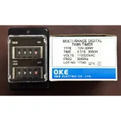【公司貨 保固一年 附發票】O.K.E 雙調限時繼電器TDV-YM 雙調計時器 雙調 TIMER 指撥 數字顯示