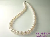 ☆小樂珠寶設計☆AKOYA超頂級7-7.5mm日本天然珍珠項鍊 ~MIKIMOTO的3折