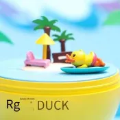 現貨 B.Duck 小黃鴨職業系列 扭扭音樂盒 發聲擺件 盲盒