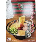 ［日本代購］日本一蘭拉麵博多細直麵5入，超美味欲罷不能