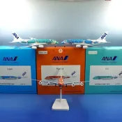 ♞,♘,♙優選  ANA空中巴士A380海龜 日本全日空航空 18cm合金模擬飛機模型 節慶禮物 免運