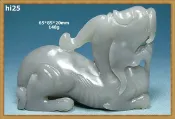 【米蘭秀】【奇珍館】 和闐墨玉 籽料和闐玉 名家精雕貔貅天祿擺件擺飾(非A貨退錢)-開運避邪投資增值【附鑑定書】【奇珍館】hi25