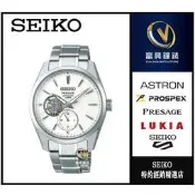 SEIKO精工 PRESAGE Sharp麻葉圖紋開心視窗機械錶☆公司貨☆SPB415J1_SK002☆實體店家保固三年