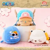 💕臺現免運💕航海王可愛動物系列趴姿毛絨抱枕公仔 喬巴貝波鯨魚拉布 柔軟趴趴枕 動漫周邊擺件禮物