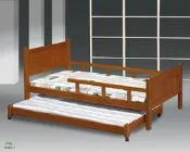 【全台家具批發網】GS-25 如意柚木 3.5尺子母床 台灣製造 傢俱工廠直營特賣