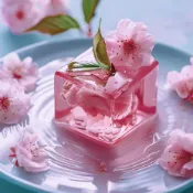 🍫糖果🍫可食用糯米紙花朵冰糖葫蘆裝飾甜品點綴小花糯米紙櫻花蛋糕裝飾