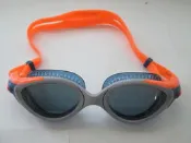 新品【Speedo成人女用】運動鐵人泳鏡Futura Biofuse Triathlon(SD811257B986藍橘)
