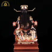 協貿國際日用品生活9館 包青天包大人神像擺件居家佛堂供奉道教包拯包公神像 12/16/19寸