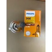 愛車光明燈～飛利浦H4 Premium 超亮+30% H4 12V 60/55W 機車汽車皆可用鹵素燈，增亮30%