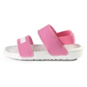 新竹兩隻老虎親子舘 PUMA Soft Sandal PS 運動 涼鞋 中童 粉 Y1713 (37569503)