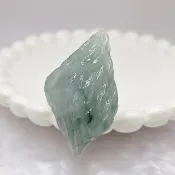 冰種起膠藍水飄花原石 無事牌吊墜牌件 | 天然緬甸玉A貨翡翠