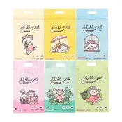 【超凝小姐】益生菌除臭豆腐砂 7L/2.7kg×6入組(珍珠奶茶香、秘密花園香、忘憂森林香、抹茶歐蕾、豆腐貓砂)