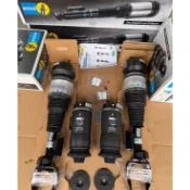 BENZ賓士W166 氣壓式避震器 B4倍適登BILSTEIN X166氣壓減震器GL ML後避震氣囊 空氣包