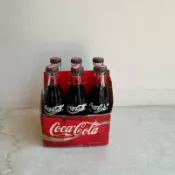 收藏品迷你可口可樂玻璃瓶