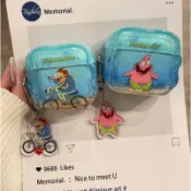 搞怪醜魚 派大星 適用 AirPods Pro3保護套 蘋果AirPods4代耳機殼 Pro2代 2/3代耳機套 防摔殼