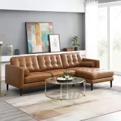【Costco好市多】Simon Li 全牛皮L型沙發 Simon Li Leather Sectional