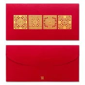 【福祿壽囍】窗花橫式紅包袋