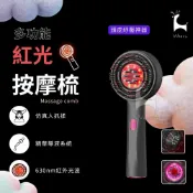 woori 3C ProTap 多功能按摩梳 紅光頭皮按摩美髮梳 電動按摩梳 頭皮按摩梳 頭皮護理梳 紅光按摩梳 頭皮護理儀 紅光梳