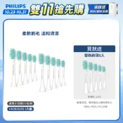【飛利浦 PHILIPS】Sonicare輕柔潔淨刷頭5入組 HX2025/02 適用HX24系列