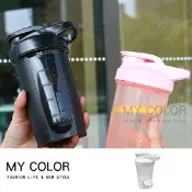 Mycolor 水壺 搖搖杯 運動水壺 雪克杯 乳清搖搖杯 高蛋白杯 運動搖搖杯 奶昔搖搖杯 運動 健身 500ml 健身 奶昔搖搖杯♚MY COLOR♚【V036】